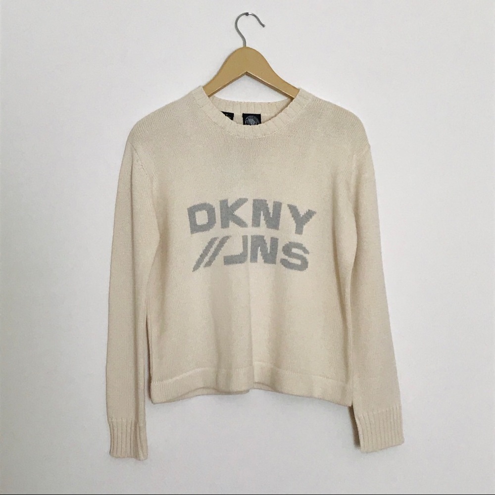 NEW DKNY Cream Sweater